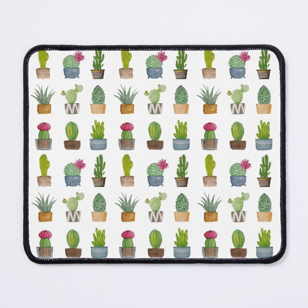 Item preview, Mini Cactus Pots Watercolour designed and sold by WaVe Brain.