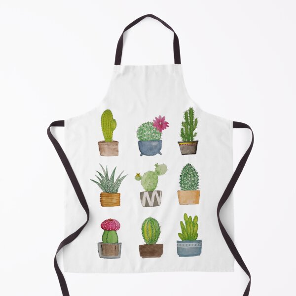 Item preview, Mini Cactus Pots Watercolour designed and sold by WaVe Brain.