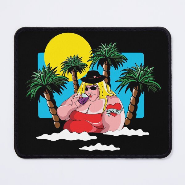 Item preview, Badass girl says Hi designed and sold by artztur.
