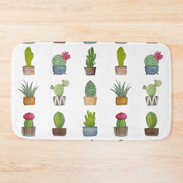 Item preview, Mini Cactus Pots Watercolour designed and sold by WaVe Brain.