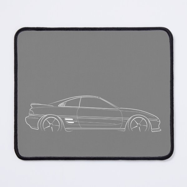 Item preview, 1998 Toyota MR2 W20 - profile stencil, white designed and sold by mal-photography.