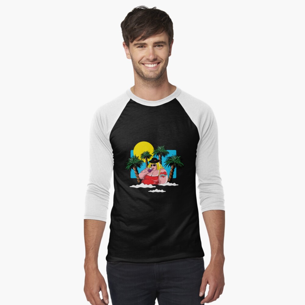 Item preview, Baseball ¾ Sleeve T-Shirt designed and sold by artztur.