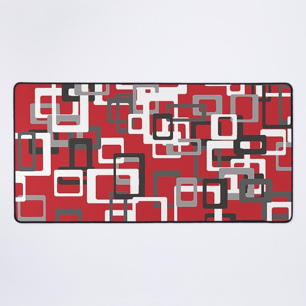 Item preview, Red, Grey, and White round rectangles designed and sold by Nostrathomas66.