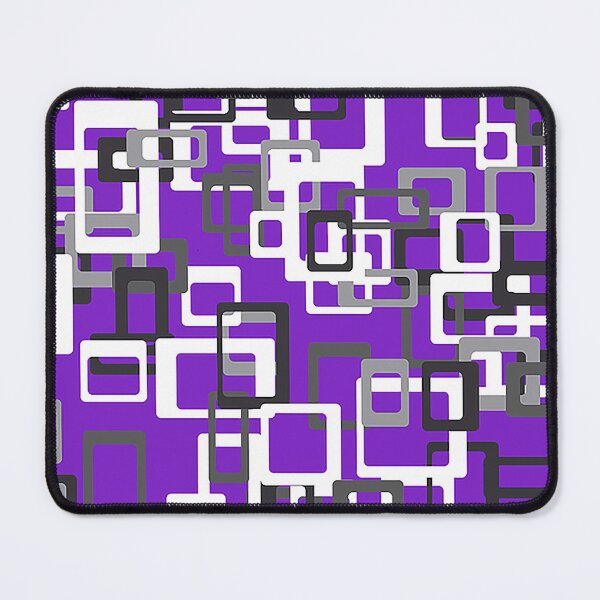 Item preview, Purple, Grey, and White round rectangles designed and sold by Nostrathomas66.