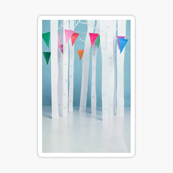Bunting and Birch... Sticker