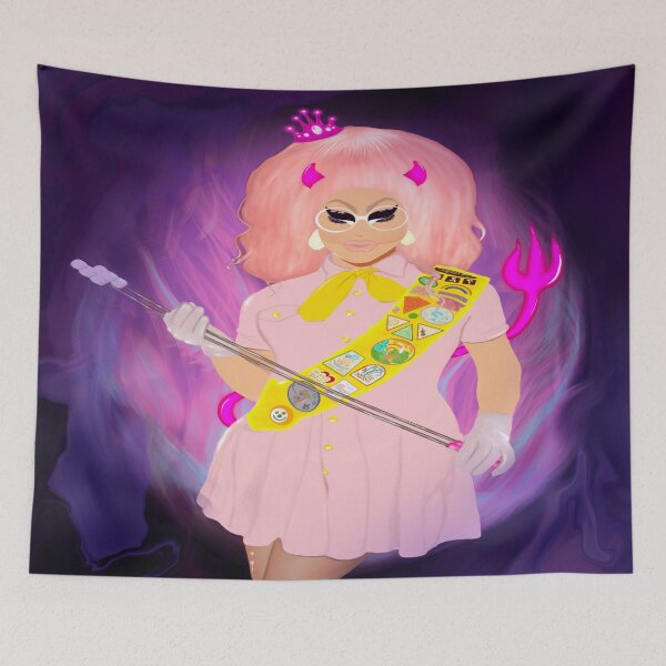 Item preview, Trixie Mattel halloweenie dragoween halloween design  designed and sold by kalanisart.