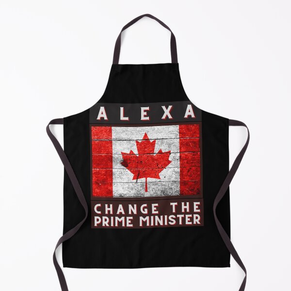 Item preview, Alexa Change The Prime Minister, Justin Trudeau, Veteran Support, Trudeau Must Go, Make Trudeau A Drama Teacher Again, Vote No To Trudeau,Canadian Pride, designed and sold by Sun Sand & Sea Art.