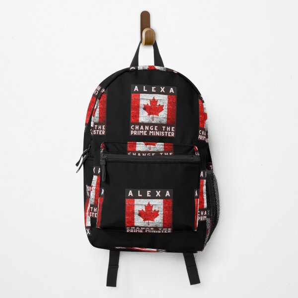 Item preview, Alexa Change The Prime Minister, Justin Trudeau, Veteran Support, Trudeau Must Go, Make Trudeau A  Drama Teacher Again, Vote No To Trudeau,Canadian Pride,  designed and sold by Sun Sand & Sea Art.