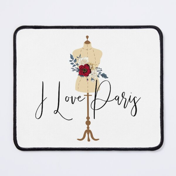 Item preview, I LOVE PARIS MANNEQUIN/PARIS LOVERS/ADDICTED TO PARIS designed and sold by wildwhimsical.