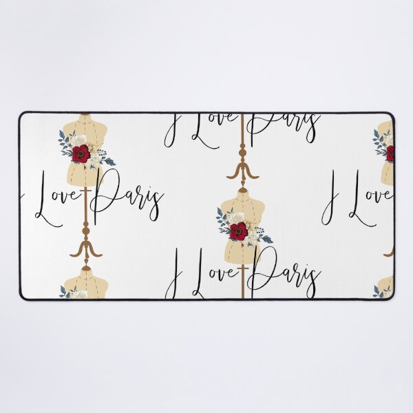 Item preview, I LOVE PARIS MANNEQUIN/PARIS LOVERS/ADDICTED TO PARIS designed and sold by wildwhimsical.