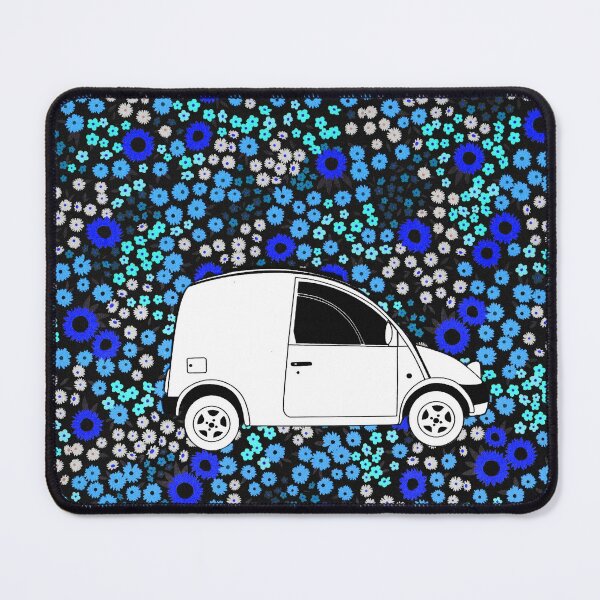 Item preview, Nissan S cargo funky floral van designed and sold by SueHolmArt.