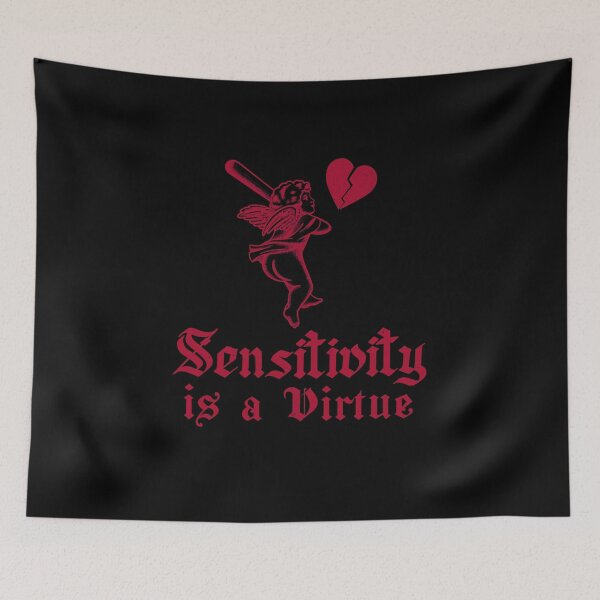 Item preview, Sensitivity Is A Virtue. Wicked Little Angel designed and sold by Rebel-Design.