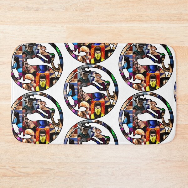 Item preview, Mortal Kombat Logo (Black Border) designed and sold by B3RS3RK3R.
