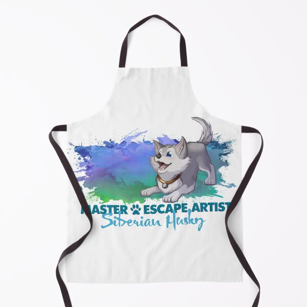 Item preview, Siberian Husky Dog w Job - The Master Escape Artist (Gray) designed and sold by Tazmaa.