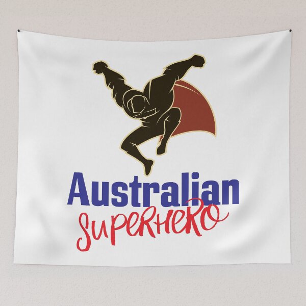 Item preview, Australian Superhero designed and sold by FiveNiches.