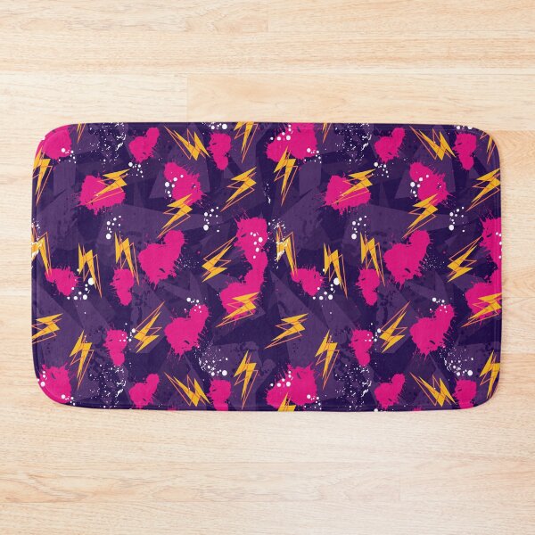 Item preview, Abstract color splash and thunder pattern designed and sold by AbstractEra.