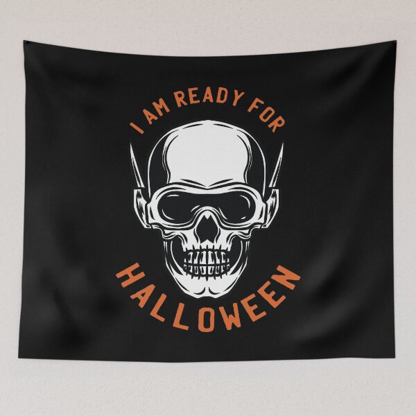 Item preview, I am so ready for halloween vintage design  designed and sold by HStudioPrints.