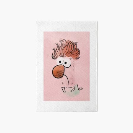 Meep Muppet Beaker | Art Board Print