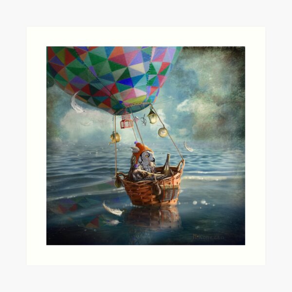 "Balloonist" Art Print