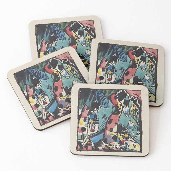 Item preview, Wassily Kandinsky "Design for the color woodcut ‘Archer’ " designed and sold by sunny-007.