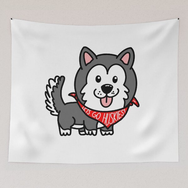 Item preview, nu husky - lets go huskies designed and sold by kurtzapno.