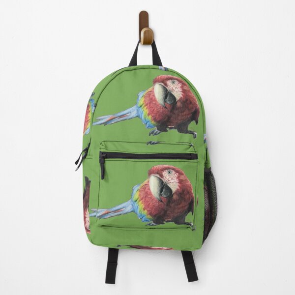 Item preview, Scarlet Macaw parrot- birds lover sticker designed and sold by NathBros.