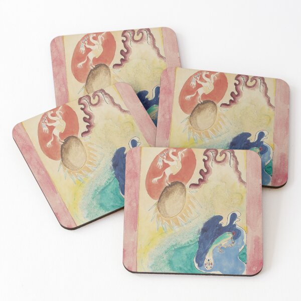 Item preview, Wassily Kandinsky "Design for the cover of the almanac ‘The Blue Rider’ VI" designed and sold by sunny-007.