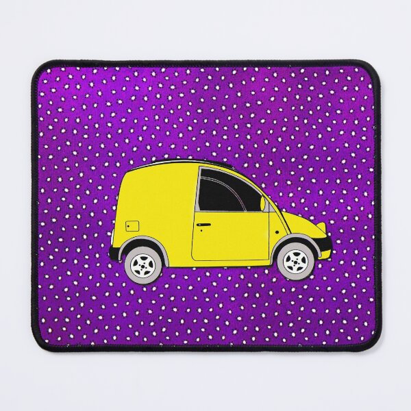 Item preview, Nissan S-Cargo funky retro style van designed and sold by SueHolmArt.
