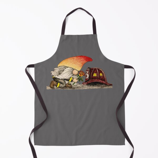 Item preview, Never Forget Firefighters Gnome designed and sold by SarahCD13.