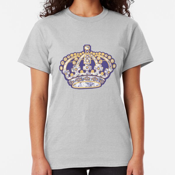 la kings purple t shirt