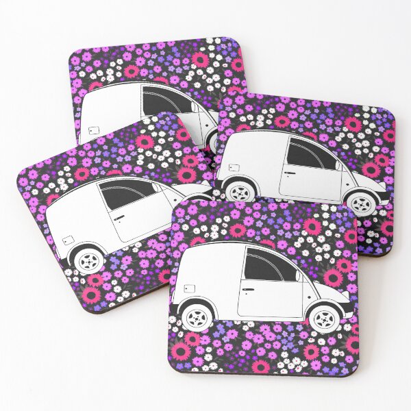 Item preview, Nissan S Cargo pop art style designed and sold by SueHolmArt.