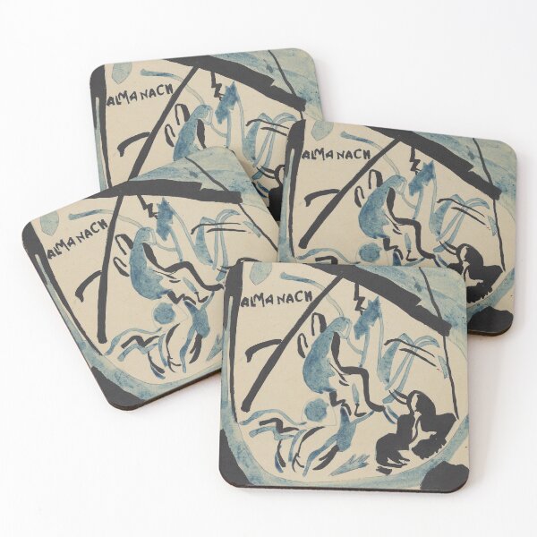 Item preview, Wassily Kandinsky "Design for the cover of the almanac ‘The Blue Rider’ VII" designed and sold by sunny-007.