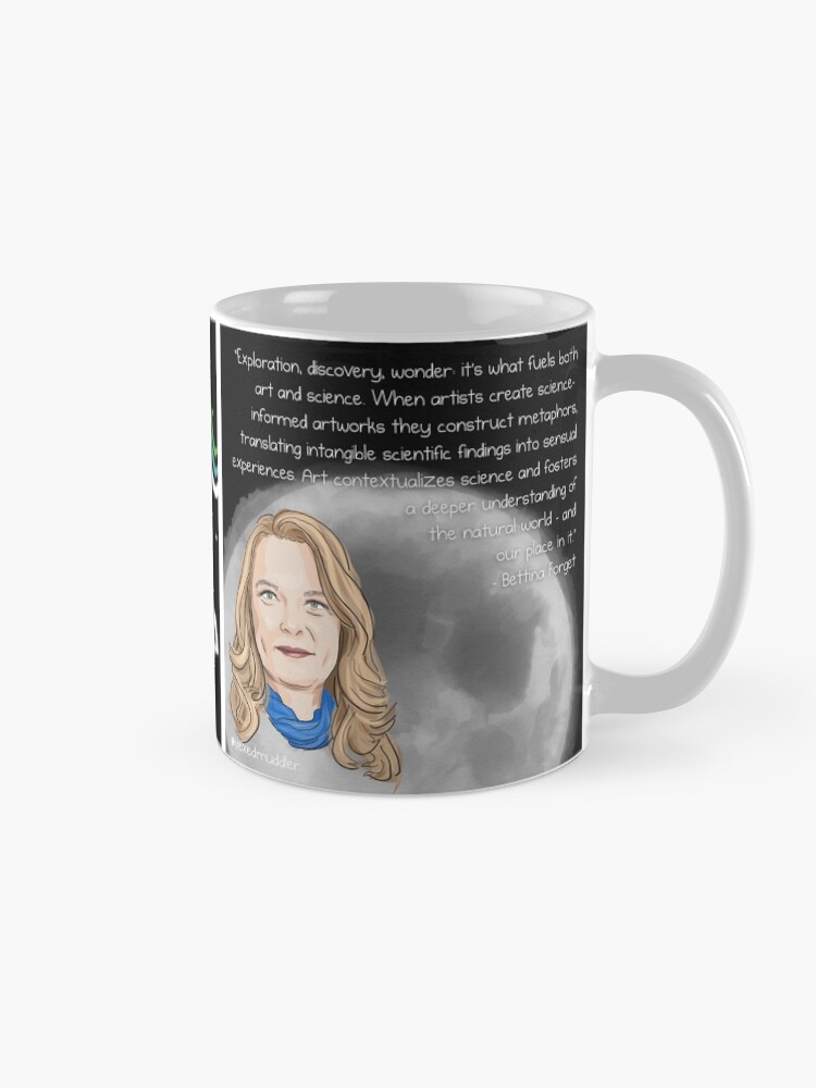 Alternate view of #SciComm100: Bettina Forget Mug