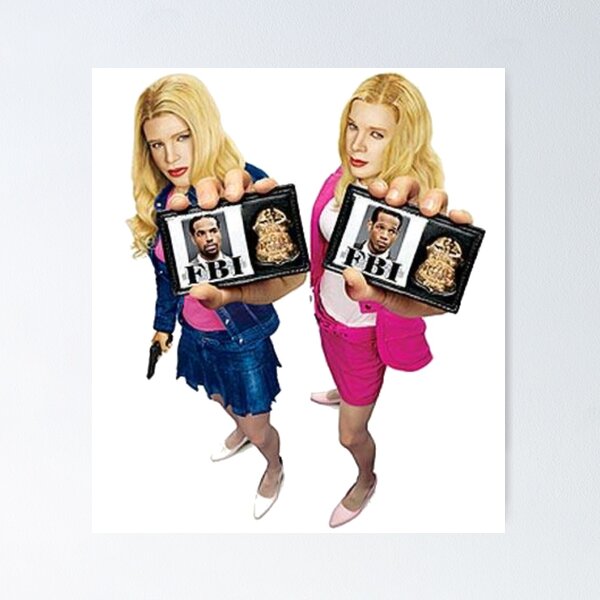 Item preview, White Chicks Meme mit FBI-Führerschein Foto designed and sold by Qtroise.