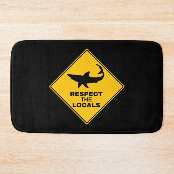 Item preview, Sharks Respect The Locals designed and sold by ind3finite.