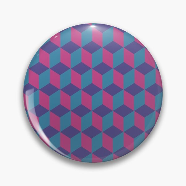 Item preview, purple cube pattern designed and sold by Floatingtho.