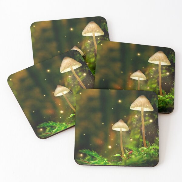 Item preview, Glowing Mushrooms designed and sold by BunnyPanda0120.