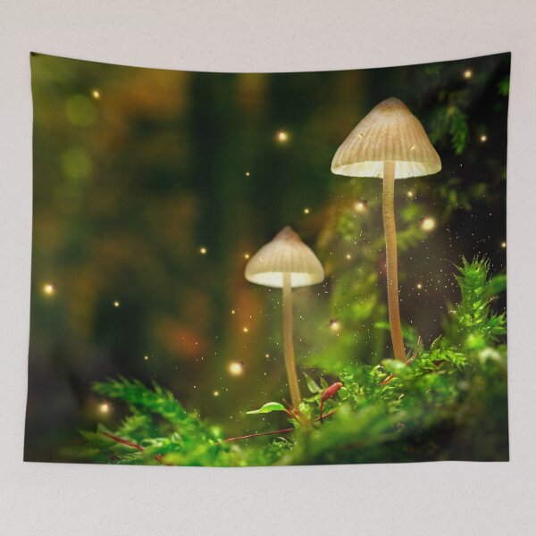 Item preview, Glowing Mushrooms designed and sold by BunnyPanda0120.