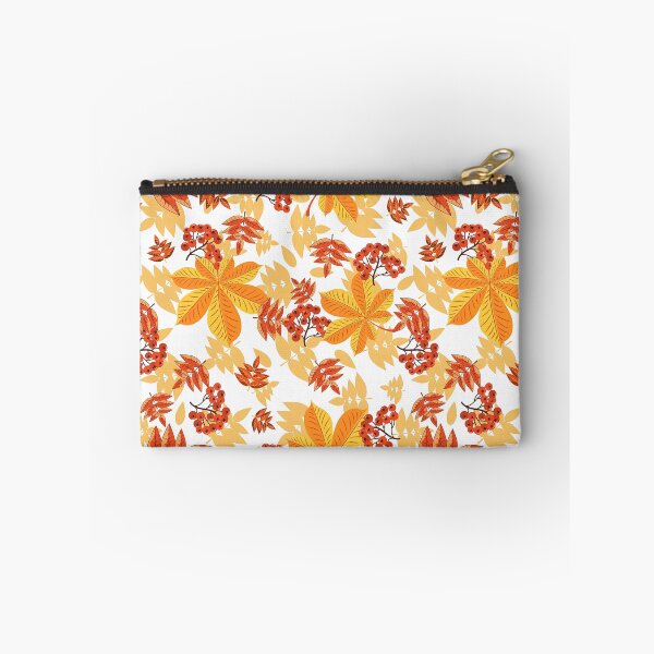 Item preview, Floral, Autumn Pattern With Red Berries, Orange Autumn Pattern, Autumn Pattern, Autumn, Orange, Floral, Pattern designed and sold by graphic-genie.