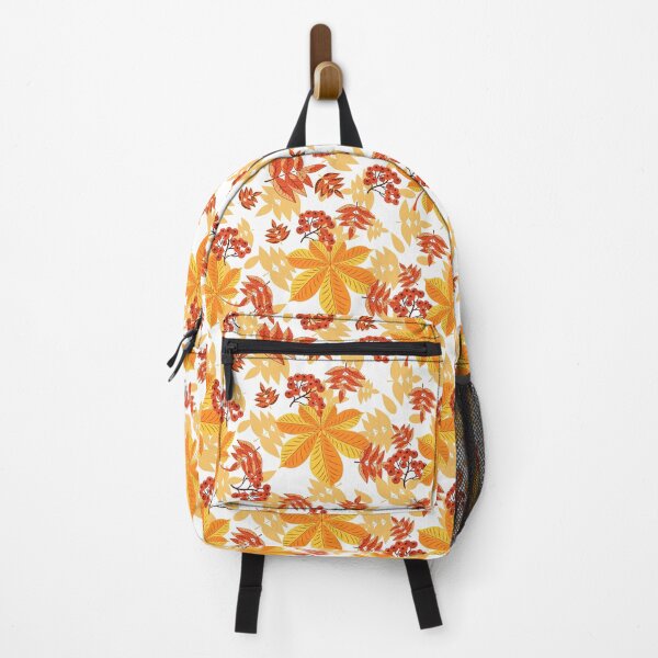 Item preview, Floral, Autumn Pattern With Red Berries, Orange Autumn Pattern, Autumn Pattern, Autumn, Orange, Floral, Pattern designed and sold by graphic-genie.