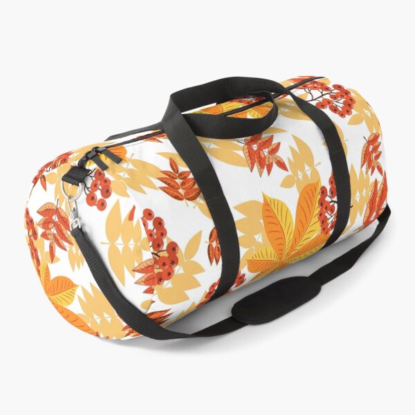Item preview, Floral, Autumn Pattern With Red Berries, Orange Autumn Pattern, Autumn Pattern, Autumn, Orange, Floral, Pattern designed and sold by graphic-genie.