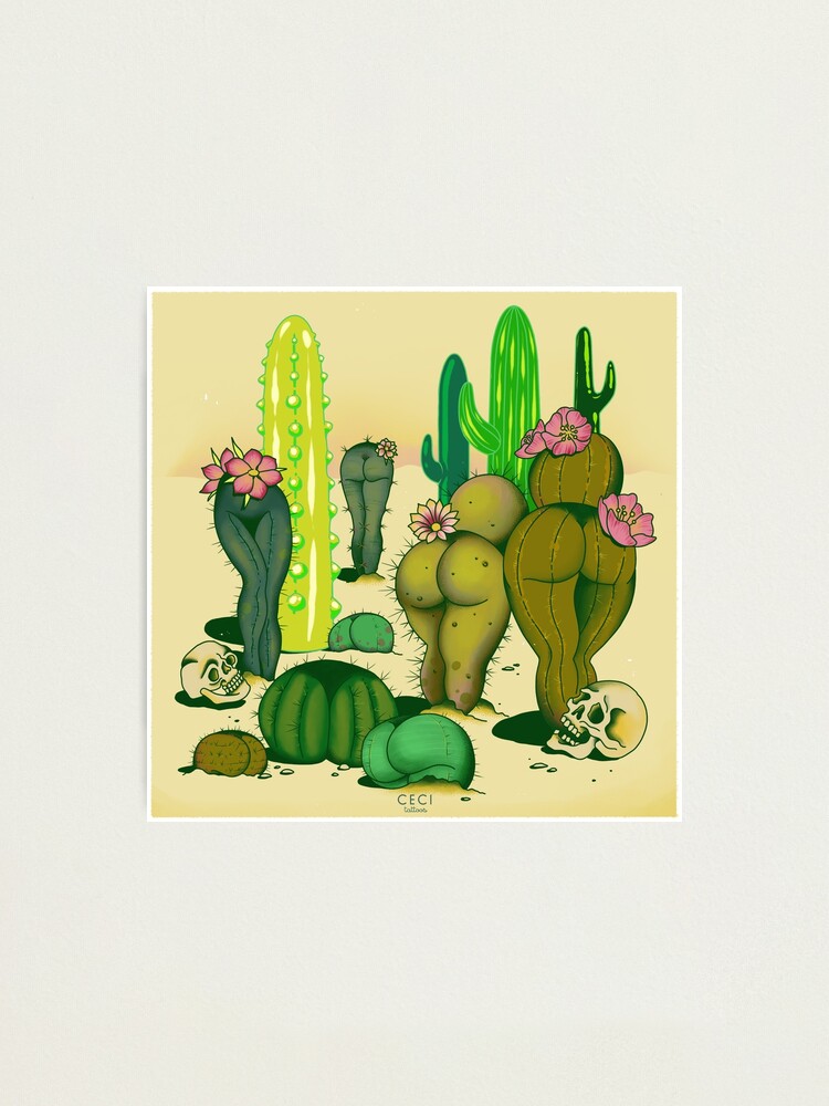CactAss desert Photographic Print