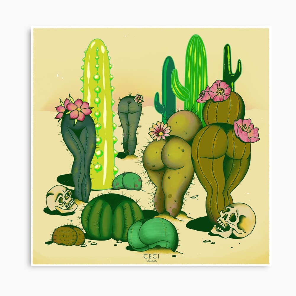 CactAss desert Photographic Print