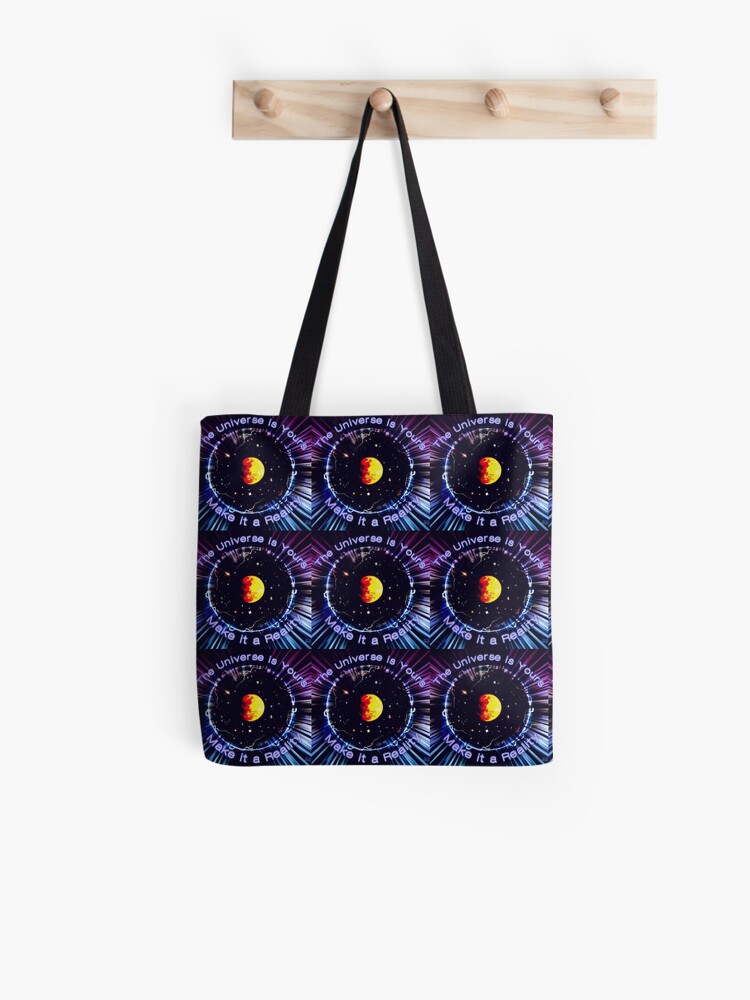 Thumbnail 1 of 2, Tote Bag, The Universe is Yours, make it a Reality designed and sold by KimberZcreation.