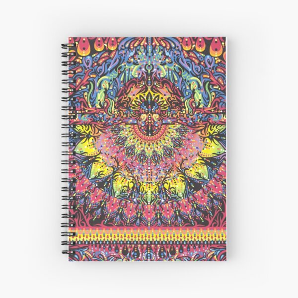 Incandescent Dance Spiral Notebook