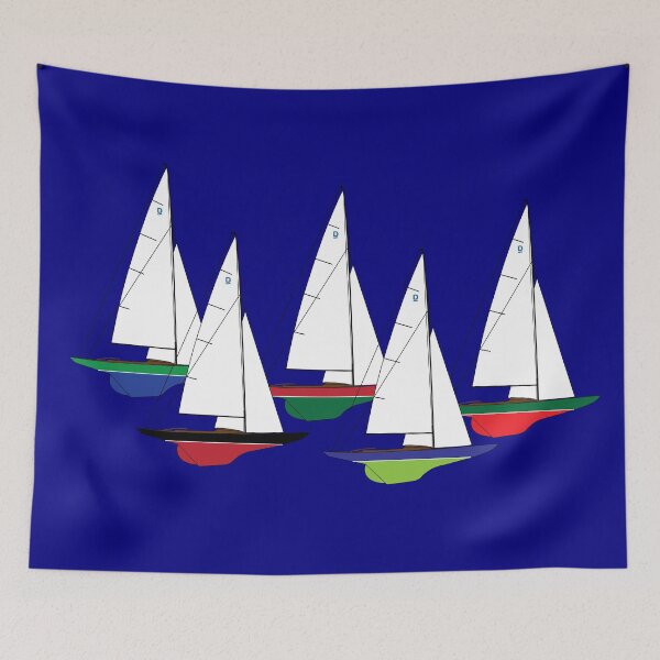 Item preview, Dragon Class Sailboats Racing designed and sold by CHBB.