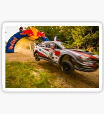 Subaru 199 Rally Car Jump Sticker