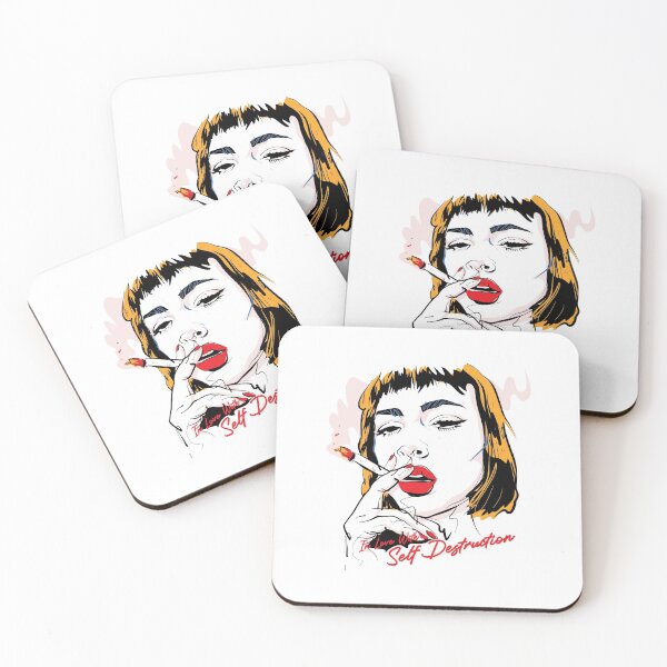 Item preview, In Love with Self Destruction ( Pop Arts Vibes ) designed and sold by WULFLAND ARTS.