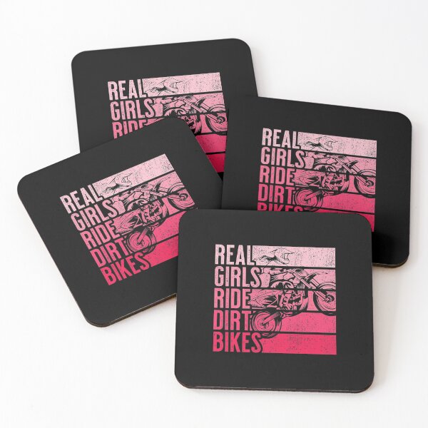 Item preview, Real Girls Ride Dirt Bikes Motocross Lovers Gift designed and sold by iesingc.