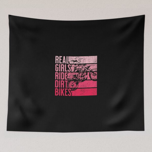 Item preview, Real Girls Ride Dirt Bikes Motocross Lovers Gift designed and sold by iesingc.